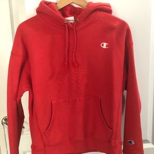 Red Champion Sweater